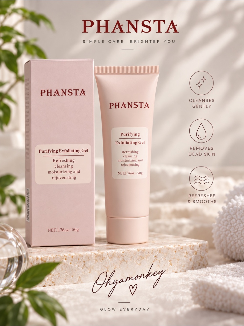 Phansta Purifying Exfoliating Gel
